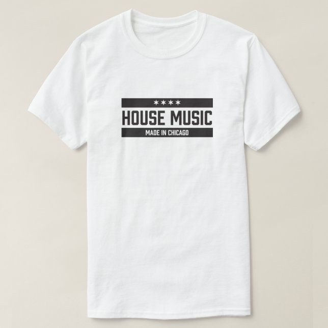 House Music Made in Chicago T-Shirt (Design vorne)