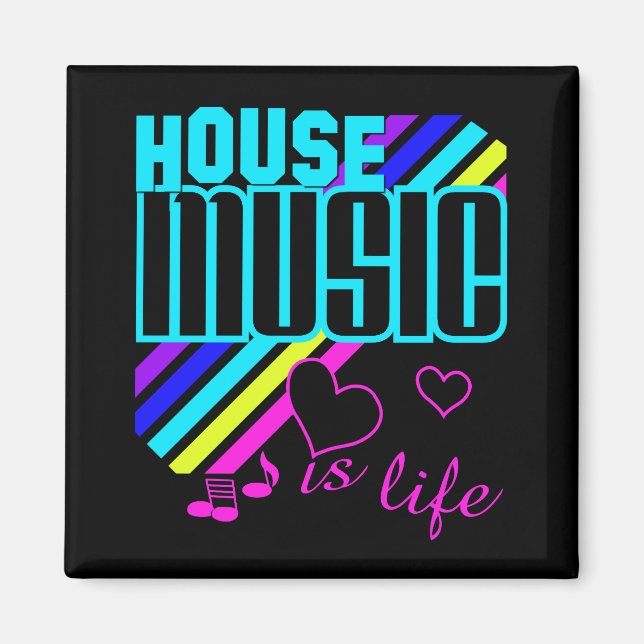 House Music Magnet (Vorne)