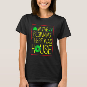 House Music - Pan African Flag Edm Dj Zitat T-Shirt