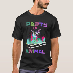House Music Rave Cat Party Animal Kitty Dj Jugend T-Shirt