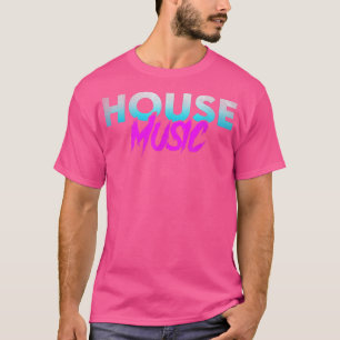 House Music - Retro 80er Ästhetik Edm Rave Dj 1120 T-Shirt