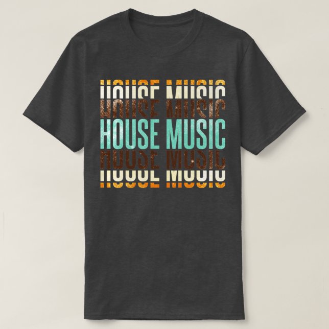 House Music T-Shirt (Design vorne)