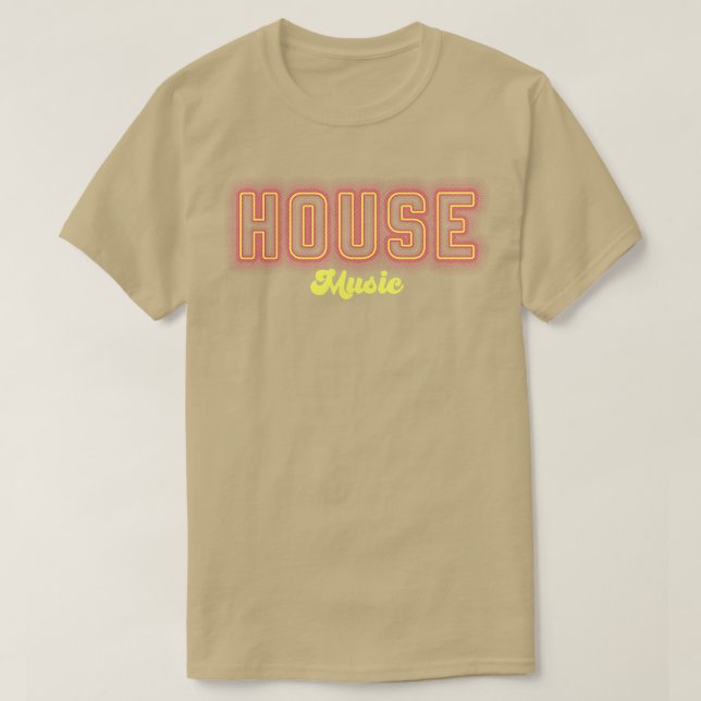House Music T-Shirt (Design vorne)