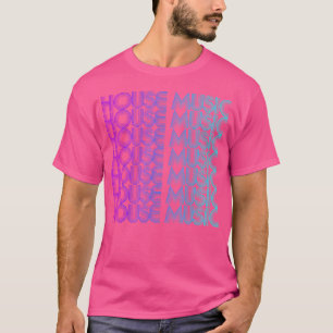 House Music Vaporwave Techno House Music Edm Lover T-Shirt
