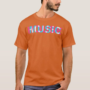 House-Musik-Glitch Optische Illusion EDM Rave DJan T-Shirt