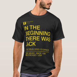 House-Musik-Hymne der Anfang war DJ-Geschenk T-Shirt