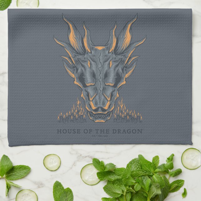 HOUSE OF THE DRAGON | Balerion Candle Altar Geschirrtuch (Gefaltet)
