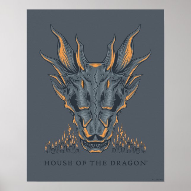 HOUSE OF THE DRAGON Balerion Candle Altar Poster (Vorne)