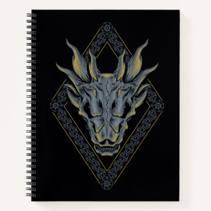 HOUSE OF THE DRAGON Balerion Skull Diamond Crest Notizbuch