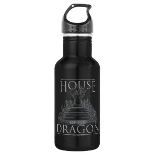 HOUSE OF THE DRAGON Iron Throne   Graphic Edelstahlflasche