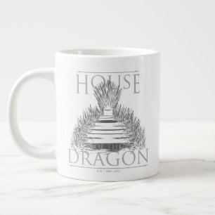 HOUSE OF THE DRAGON Iron Throne   Graphic Jumbo-Tasse