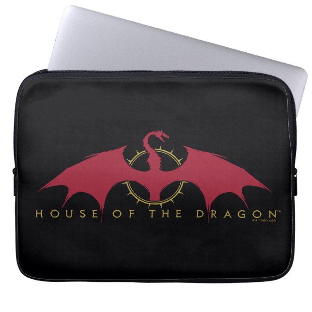 HOUSE OF THE DRAGON Red Dragon Graphic Laptopschutzhülle (Vorderseite)