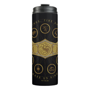 HOUSE OF THE DRAGON Seven Kingdoms Crown Graphic Thermosbecher