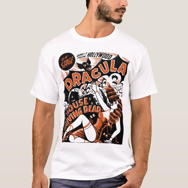 House of the Living Dead Spook Show Tee Shirt (Vorderseite)