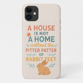 House pitter patter rabbit feet Case-Mate iPhone hülle