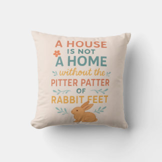 House pitter patter rabbit feet kissen
