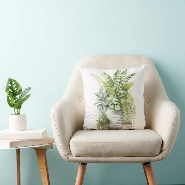 House Plants Kissen (Stuhl )