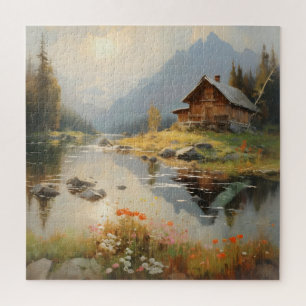 House River Landscape Puzzle
