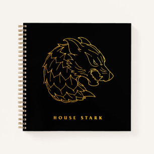 House Stark Icon Notizbuch