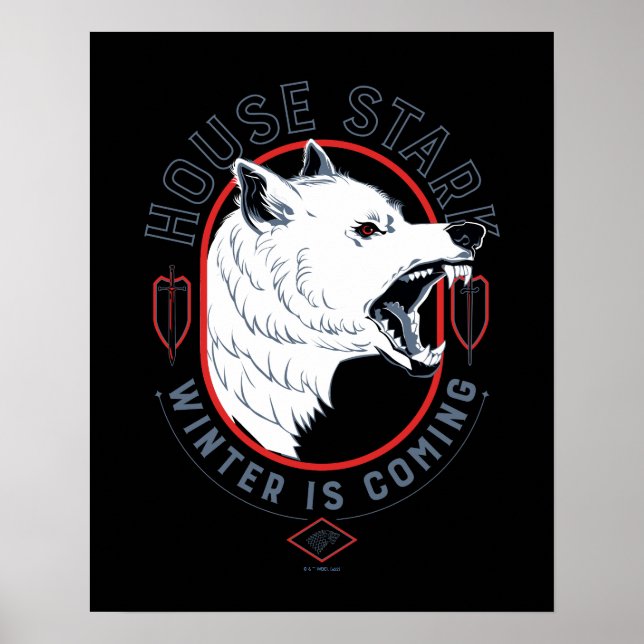 House Stark Poster (Vorne)