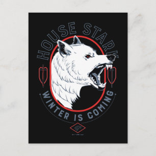 House Stark - Winter kommt Postkarte