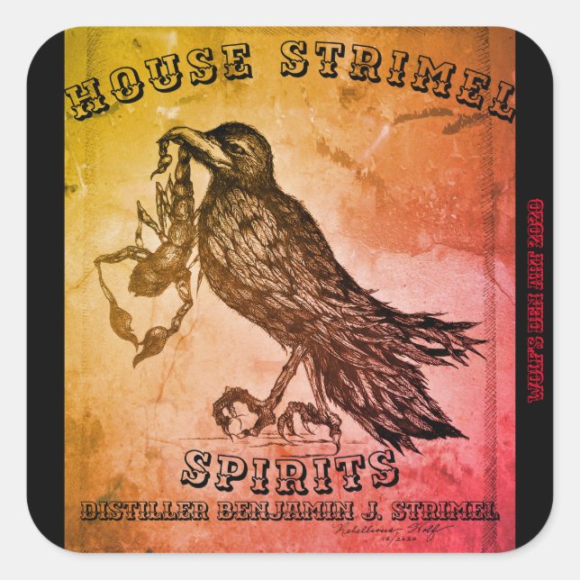 House Strimel Stickers (Vorderseite)