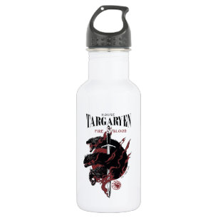 House Targaryen - Feuer und Blut Edelstahlflasche