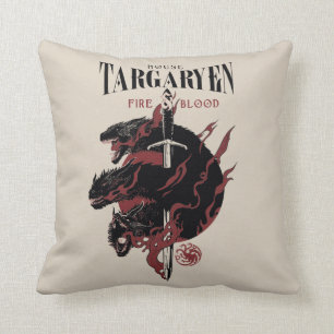 House Targaryen - Feuer und Blut Kissen