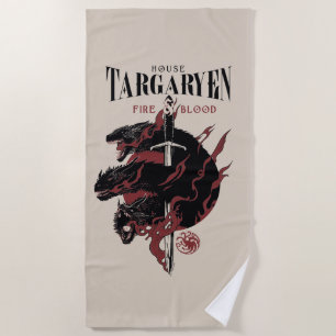 House Targaryen - Feuer und Blut Strandtuch