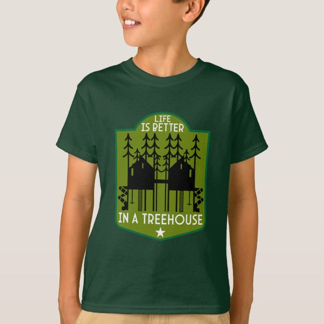 House Treehouse T-Shirt (Vorderseite)