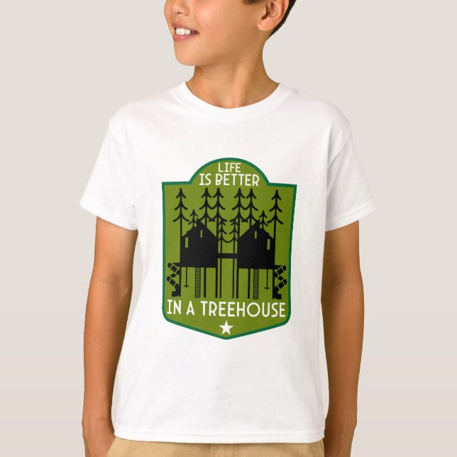 House Treehouse T-Shirt (Vorderseite)