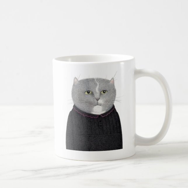 HOUSEKEEPER CAT White Tasse (Rechts)