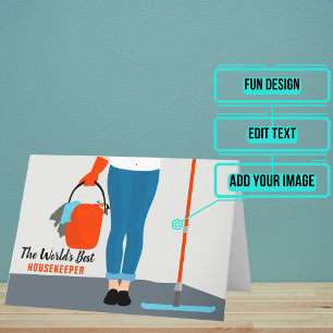 Housekeeper Dankeskarte