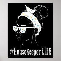 Housekeeper Life Housekeeping Cleaning Lover Graph