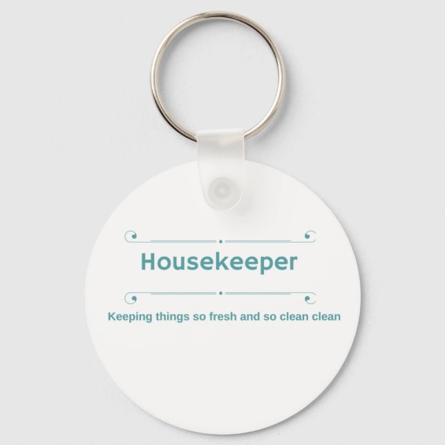 Housekeeper-Schlüsselanhänger Schlüsselanhänger (Vorderseite)