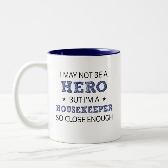 Housekeeper Zweifarbige Tasse (Links)