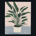 Houseplant Puzzle<br><div class="desc">Houseplant IV durch Victoria Borges. Kennzeichnet einen eingemachten Houseplant gegen einen neutralen Hintergrund.</div>