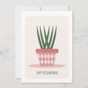 Housewärming Aloe Potted Pflanze Neues Zuhause-Par