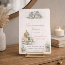 Housewarming Dinner Gathering Invitation
