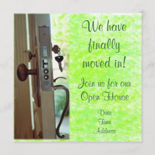 Housewarming-Einladung oder Mitteilung Einladung