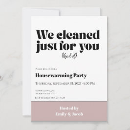 Housewarming Invitation • Funny New Home Party Inv Karte