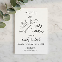 Housewarming Invitation • New Home Party Invite Einladung
