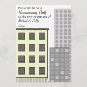 Housewarming-Party Einladung - neue Wohnung