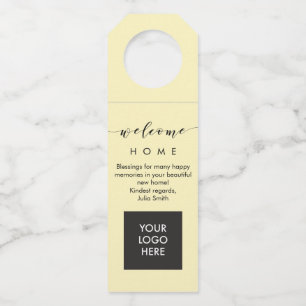 Housewarming-Wein-Flaschen-Aufhänger für Flaschenanhänger