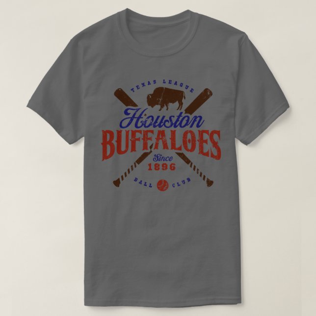 Houston Buffaloes T-Shirt (Design vorne)