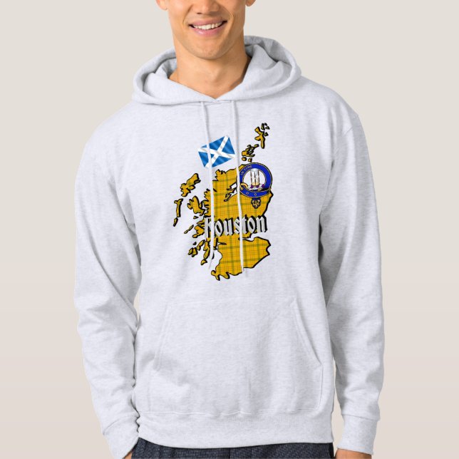 Houston Clan Abzeichen Adult Hoodie (Vorderseite)