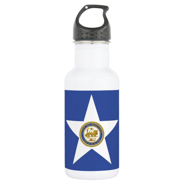 Houston Flag Liberty Flasche Edelstahlflasche (Vorderseite)