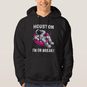 Houston, ich bin im Break - Relaxing Astronaut Hoodie