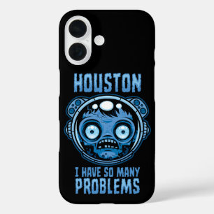 Houston ich habe so viele Probleme Astronaut iPhone 16 Hülle