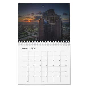 Houston-Kalender 2016 durch EstatesPhotography.com Kalender